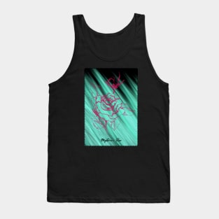 Vintage beauty mysterious rose Tank Top